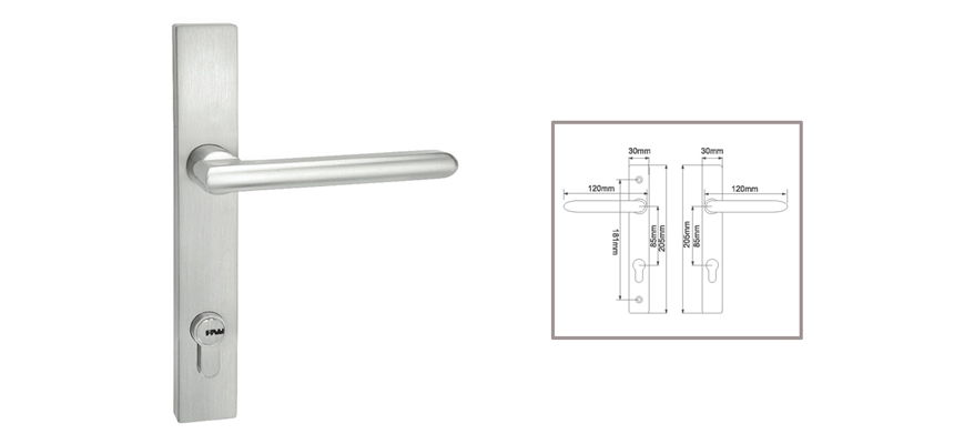 Aluminum Alloyed Lock