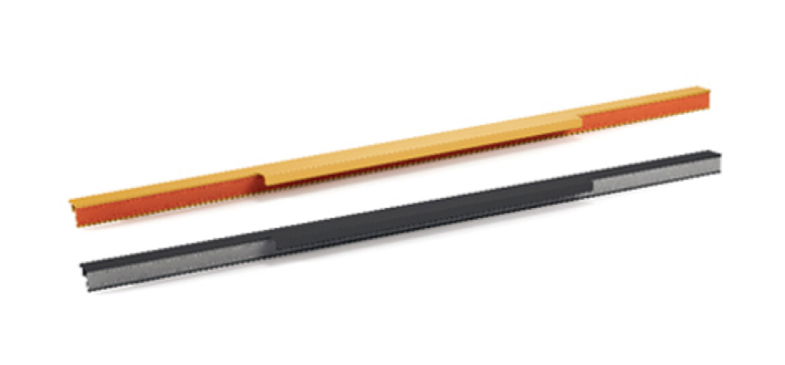 Leather F-Type Edge-Sealing Handle